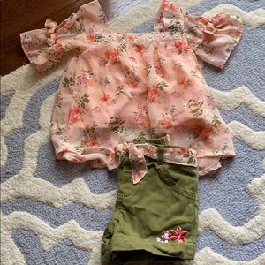 Summer flower outfit